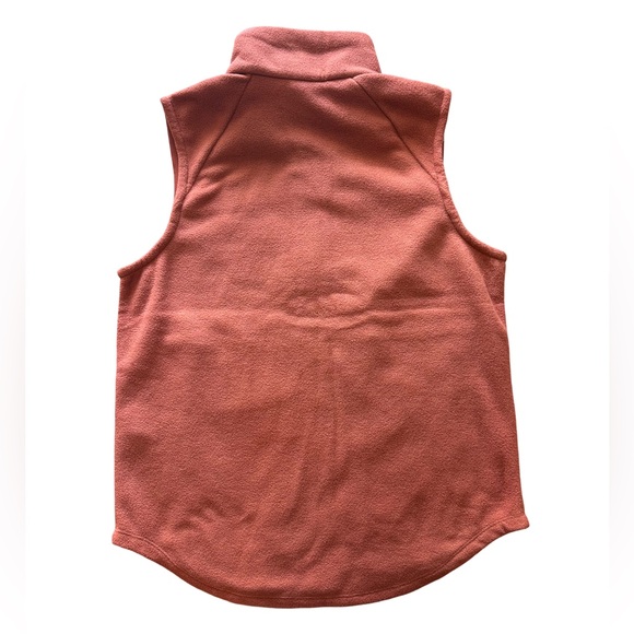 Patagonia NWT Women’s Classic Microdini Fleece Vest Burnished Red Size M - Picture 3 of 5